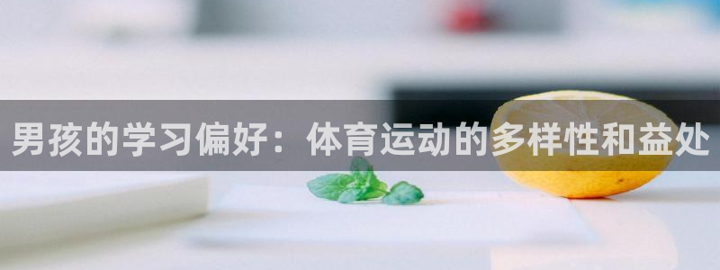 皇冠277体育：男孩的学习偏好：体育运动的多样性和益处